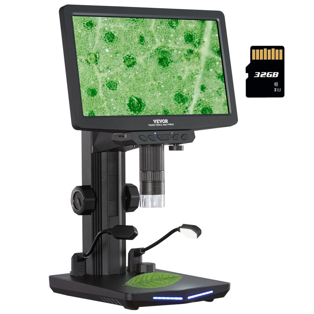W7 - 7" HDMI Digital Microscope, 10X-1200X Magnification, IPS Screen