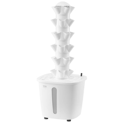 VV1-6C-US - 6-Tier Hydroponic Tower Garden with 20L Water Tank