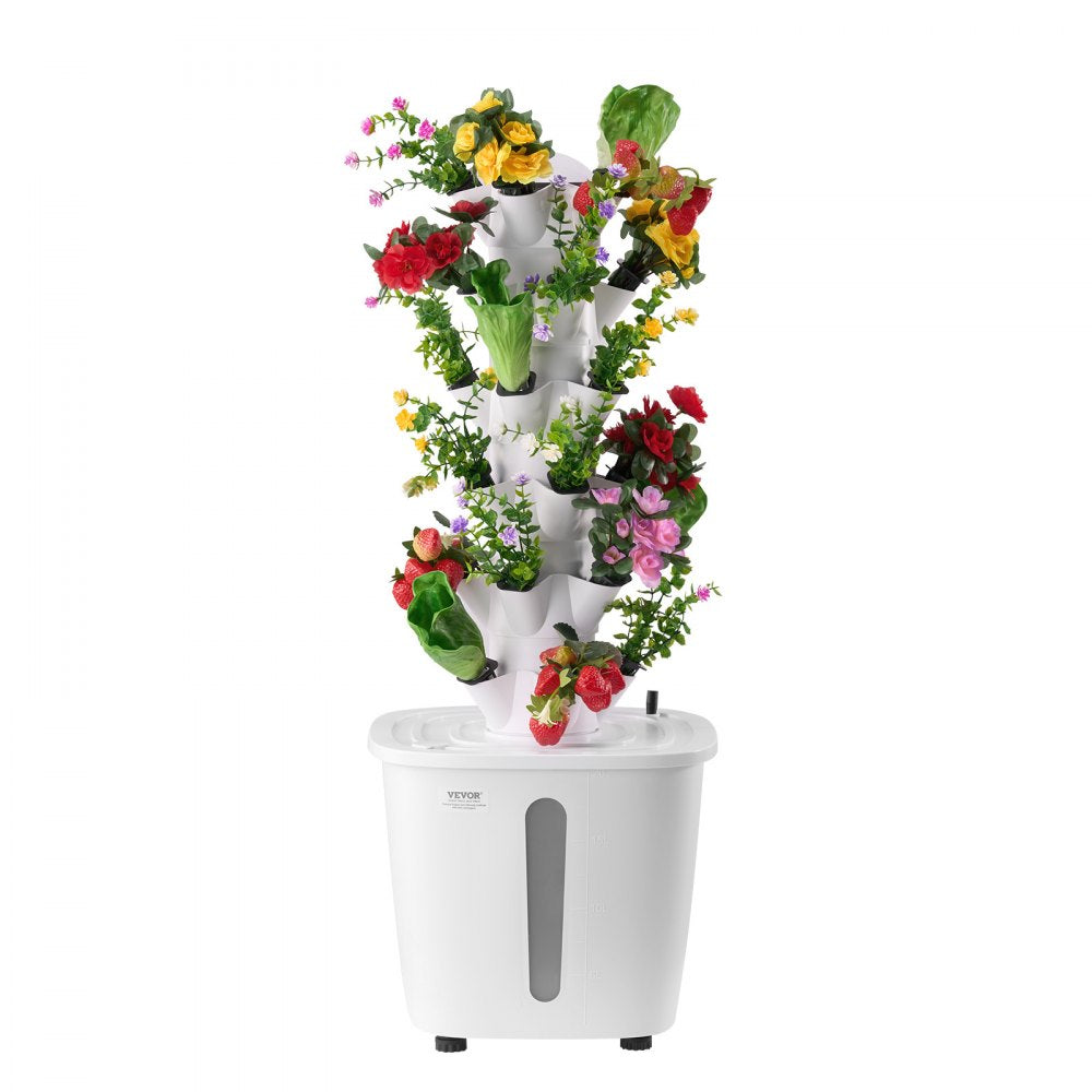 VV1-6C-US - 6-Tier Hydroponic Tower Garden with 20L Water Tank