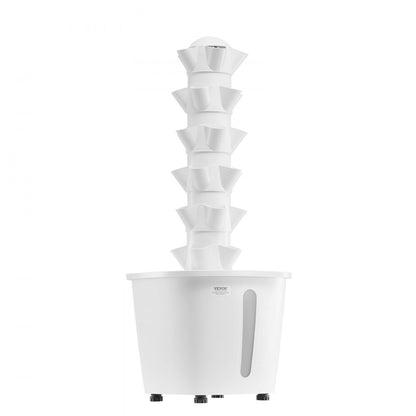 VV1-6C-US - 6-Tier Hydroponic Tower Garden with 20L Water Tank