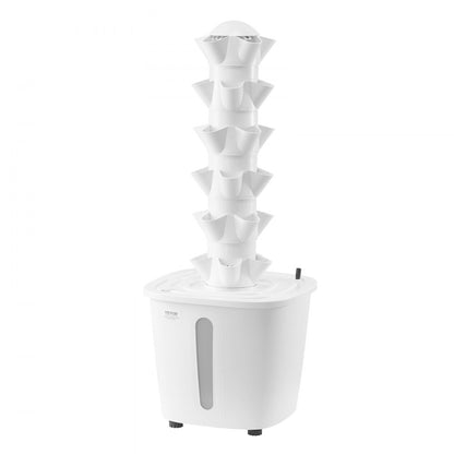 VV1-6C-US - 6-Tier Hydroponic Tower Garden with 20L Water Tank