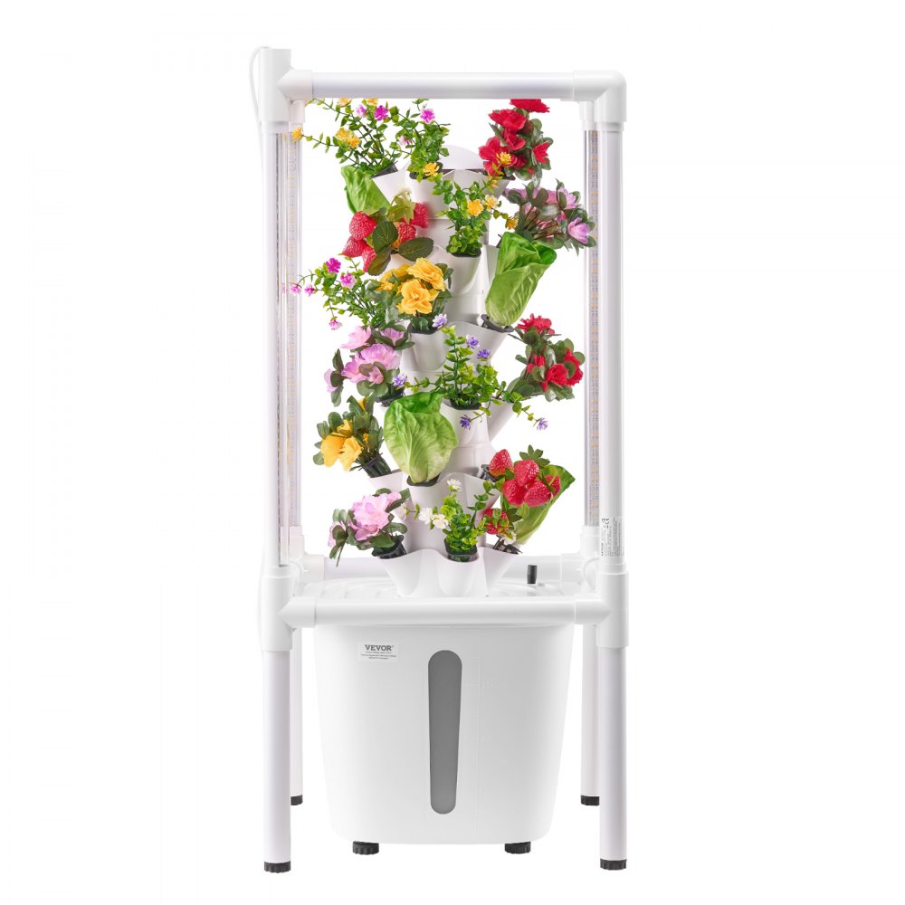 VV2-6C-US - 6-Tier Hydroponic System with 16W Grow Light & 20L Tank