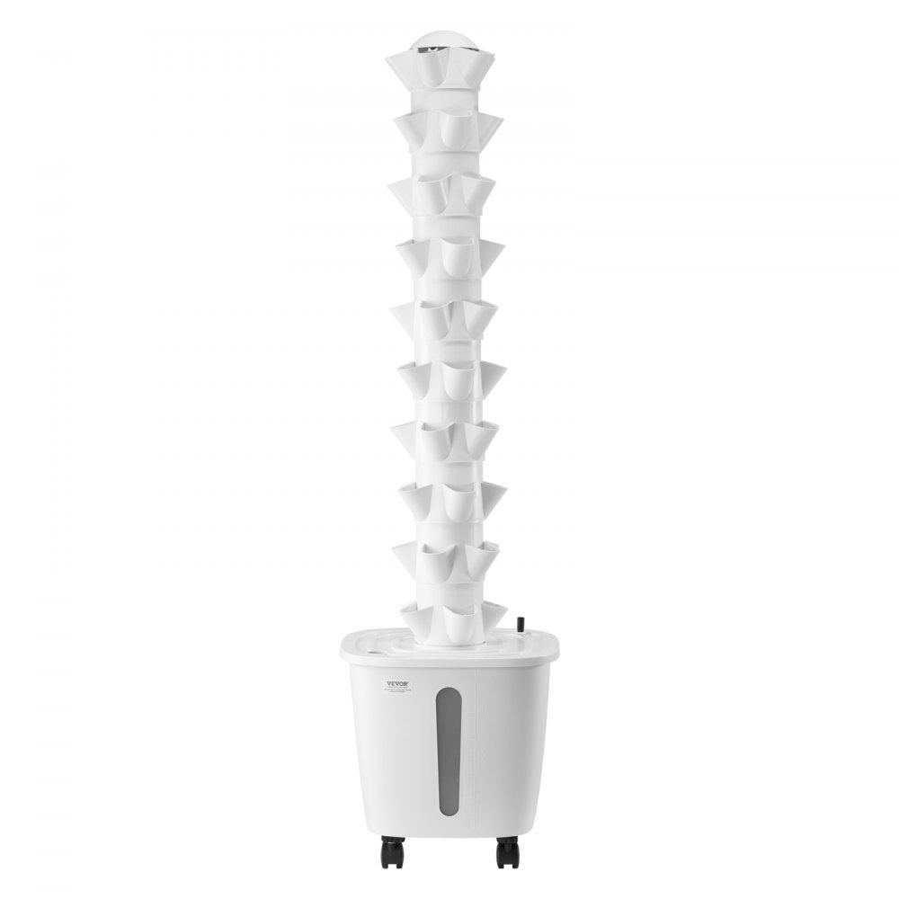 VV1-10C-US - 10-Tier Hydroponic Tower Garden for Easy Indoor Planting