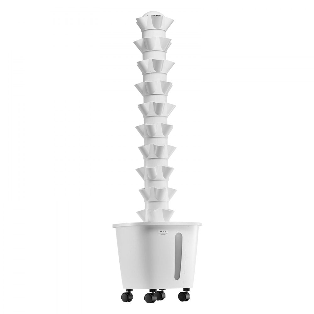 VV1-10C-US - 10-Tier Hydroponic Tower Garden for Easy Indoor Planting