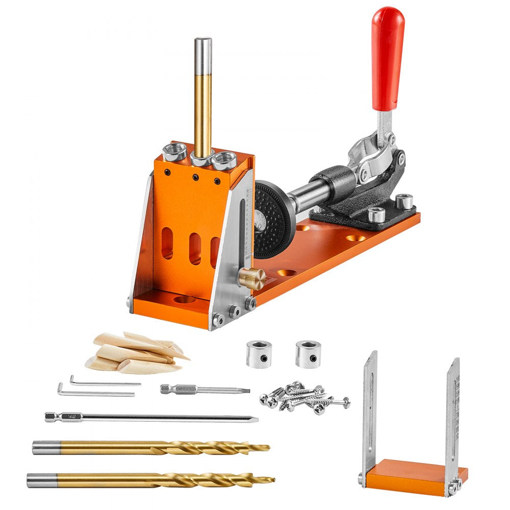 XRS030 - VEVOR Durable Pocket Hole Jig Kit for DIY Woodworking Projects