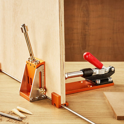 XRS040 - VEVOR Adjustable Pocket Hole Jig Kit for DIY Projects