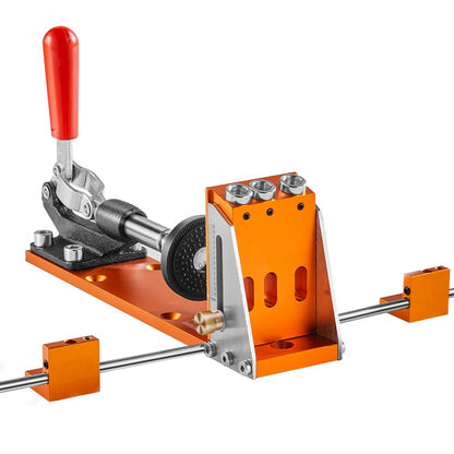 XRS040 - VEVOR Adjustable Pocket Hole Jig Kit for DIY Projects
