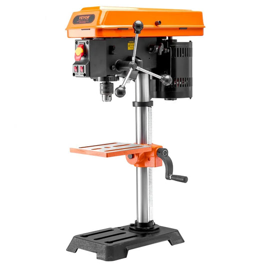 DP103L - 10-Inch Adjustable Benchtop Drill Press with LED Light and Speed Control