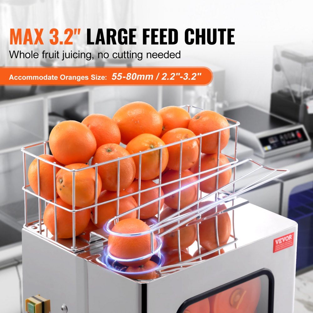 NS-2000E-3 - Efficient 120W Orange Juicer with Automatic Squeeze & Filter