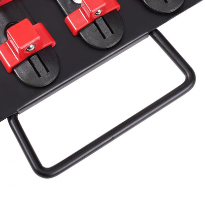 QJ7335 - Heavy-Duty Portable Socket Organizer with 160 Clips and Handle