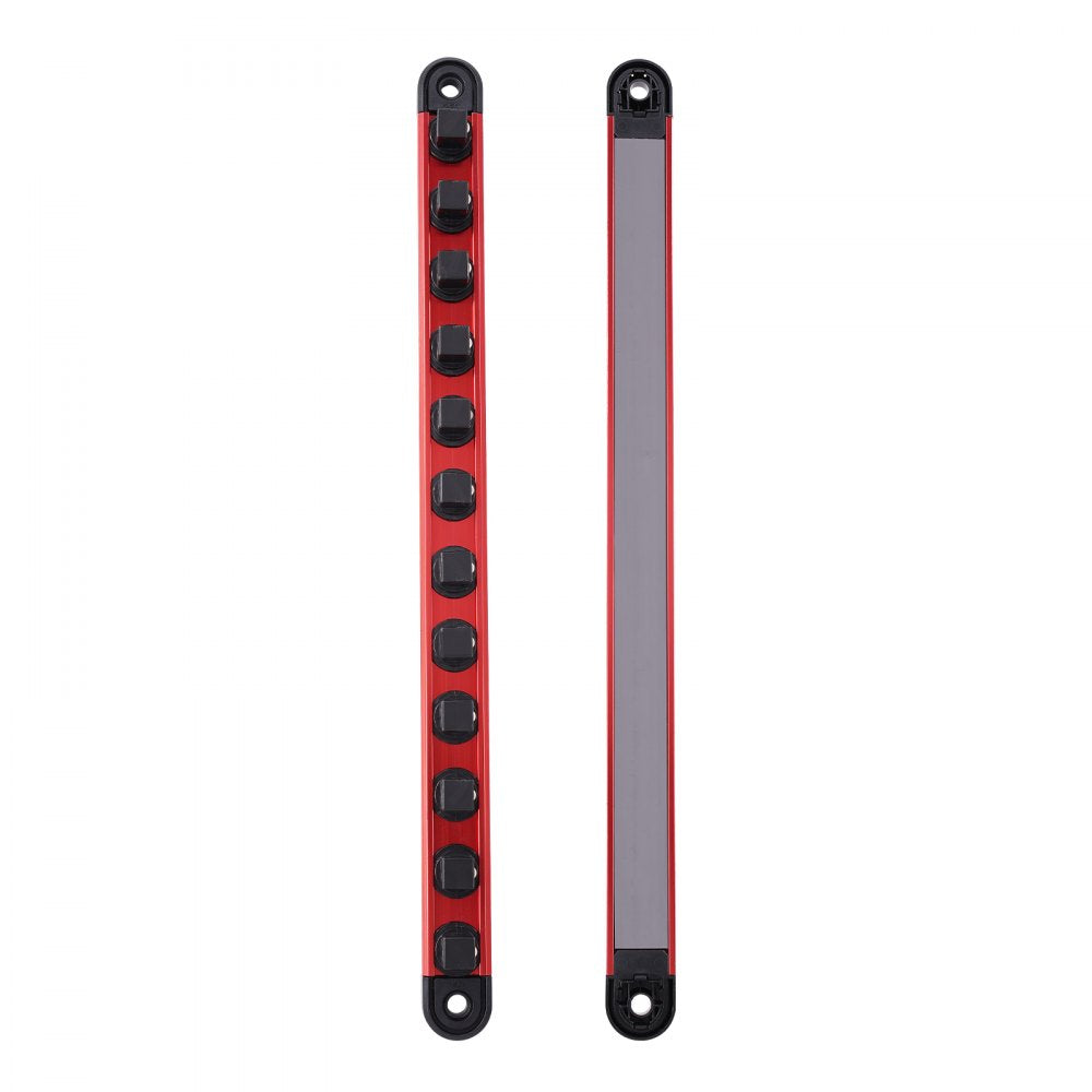 QJ7368 - 3-Piece Magnetic Socket Organizer with 360° Clips