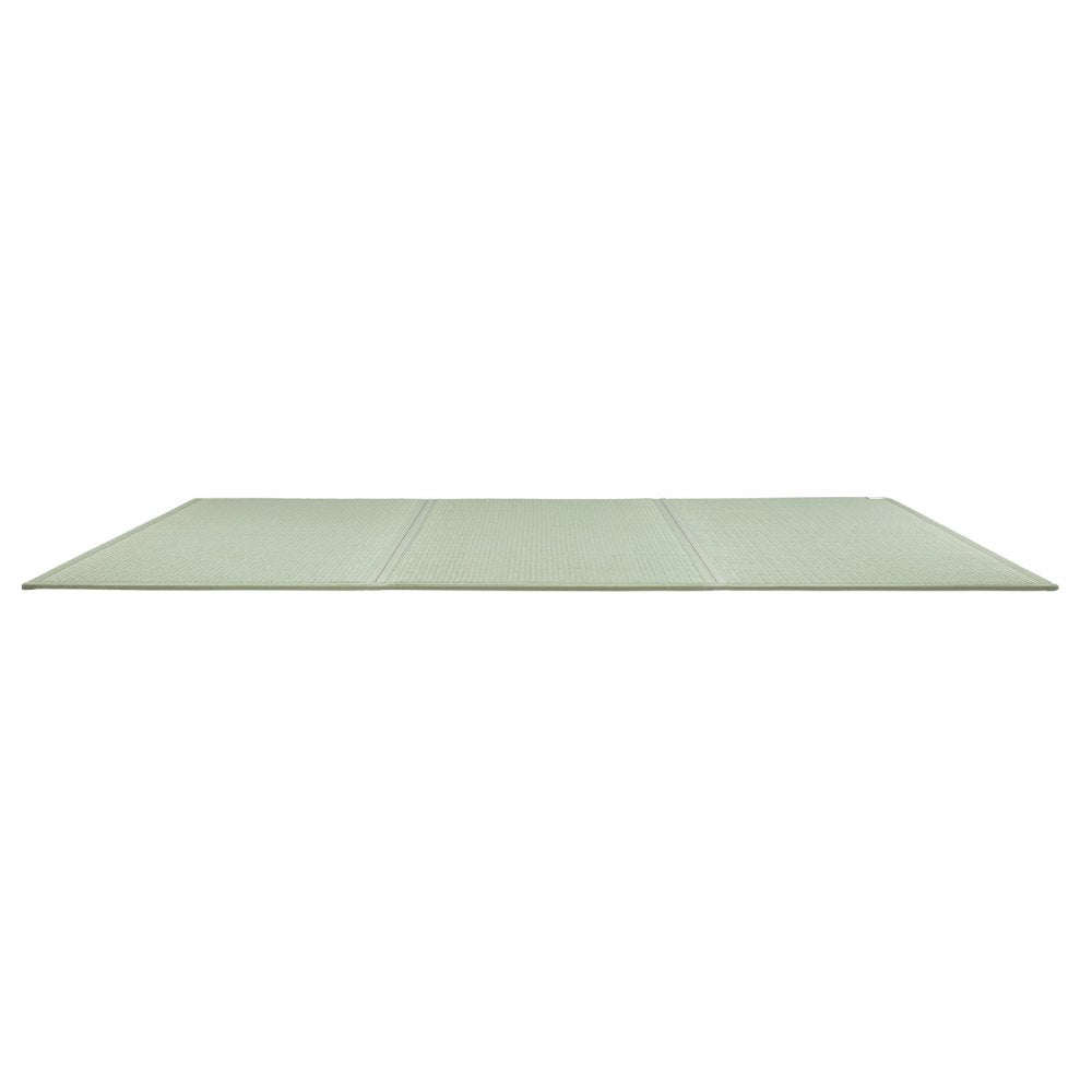 LCSS990*2032 - 39'' x 80'' Natural Rush Grass Tatami Mat, Non-Slip Design