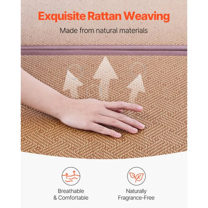 TXSS1397*2032 - Portable 55'' Japanese Tatami Mat for Yoga & Meditation