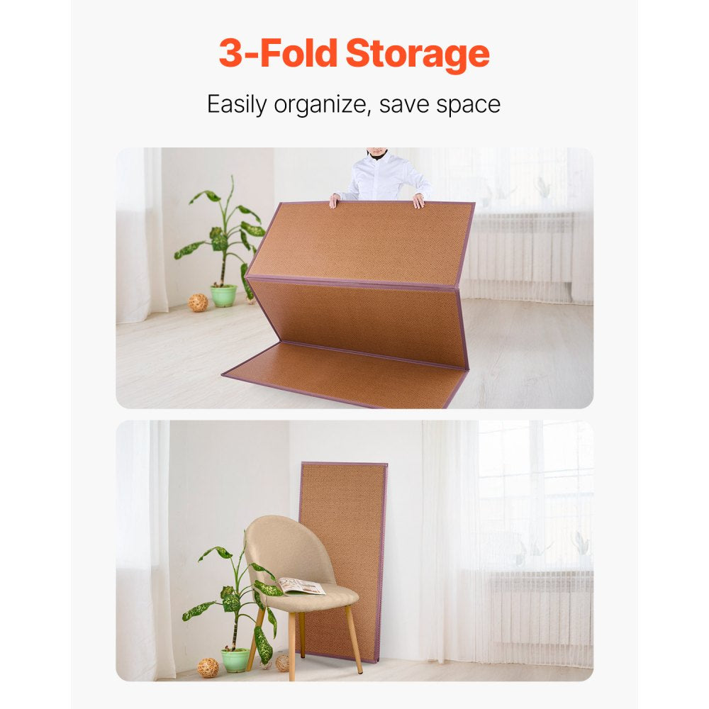 TXSS1397*2032 - Portable 55'' Japanese Tatami Mat for Yoga & Meditation