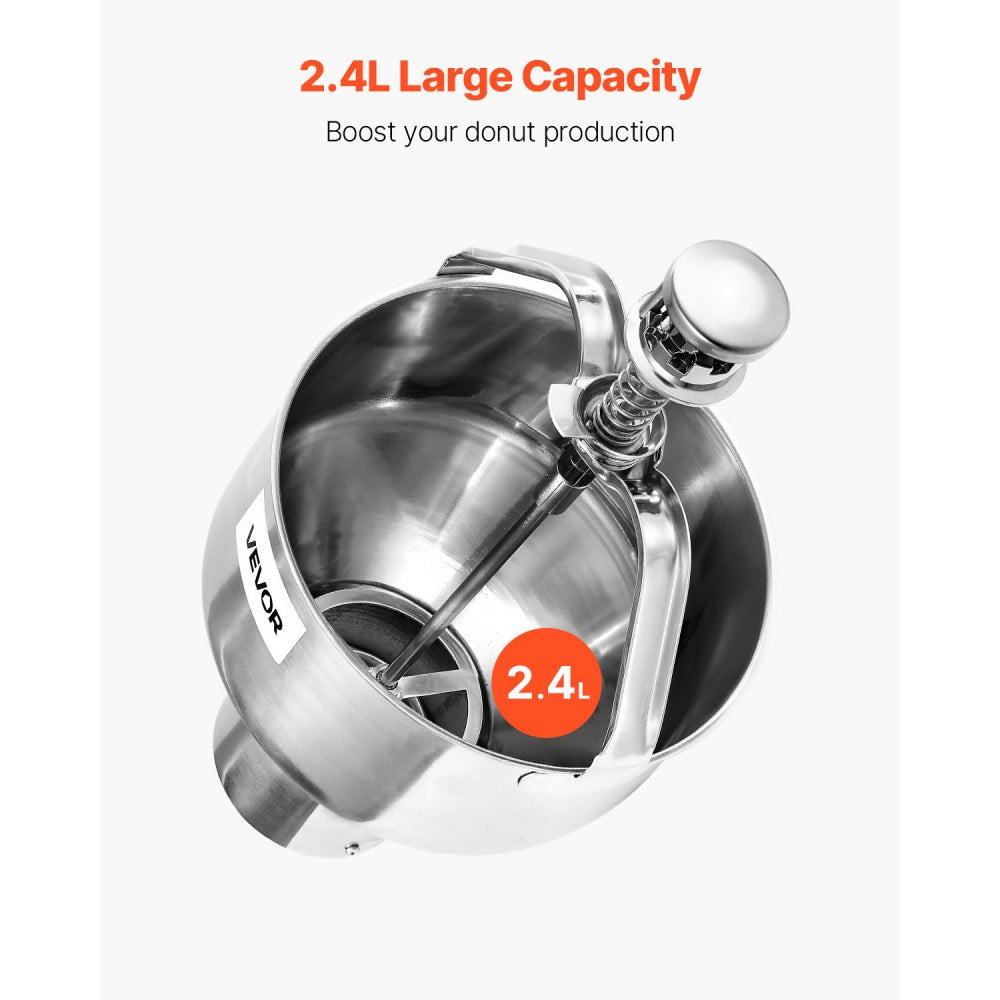 SDM-01 - Durable Manual Donut Depositor with Adjustable Thickness Settings