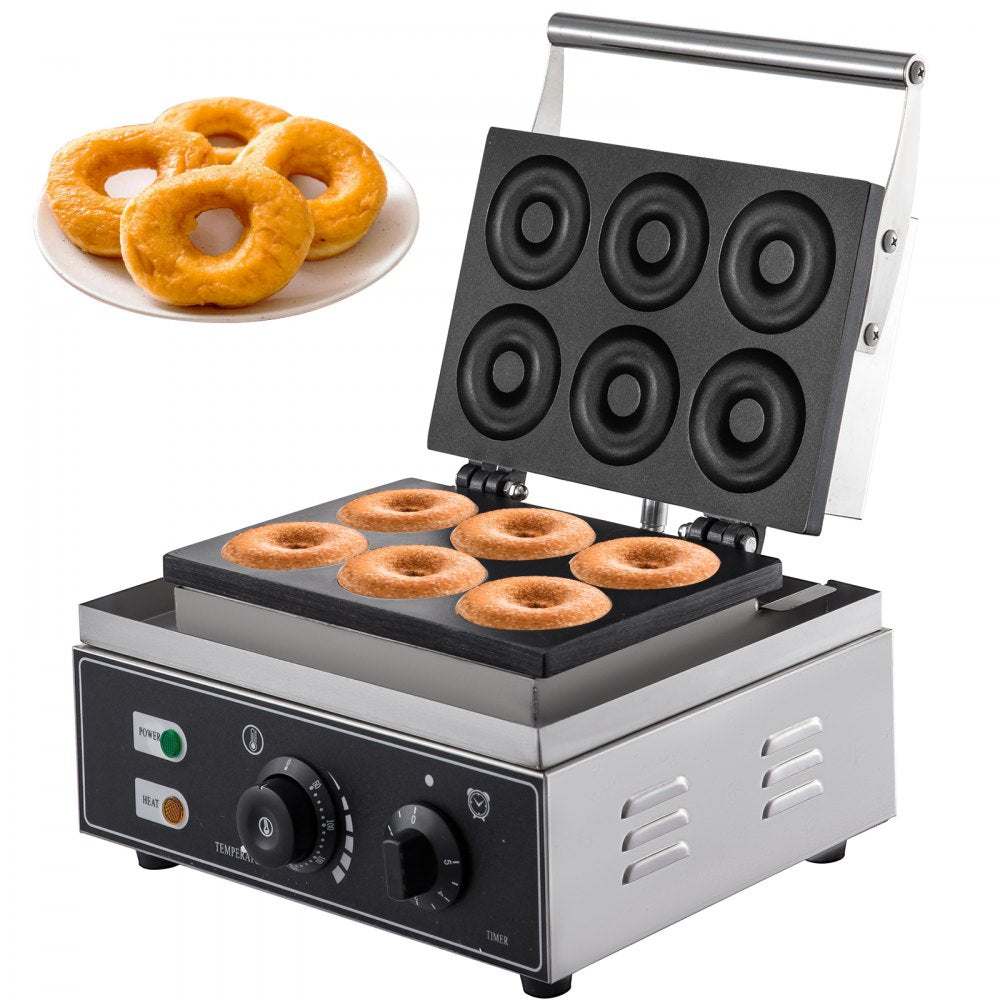 010282246324 - Stainless Steel Donut Maker with Precise Temperature Control
