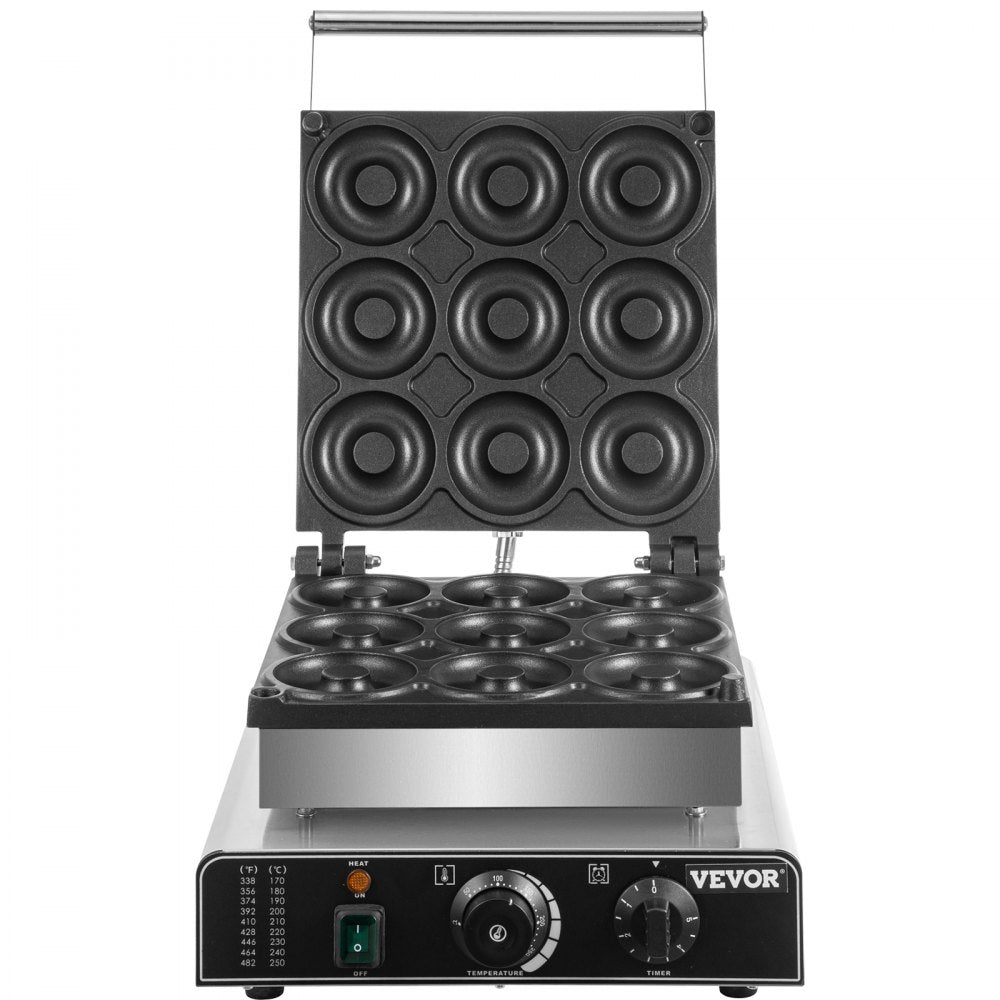 HT-9A - Commercial Electric Donut Maker with Adjustable Time & Temp Control