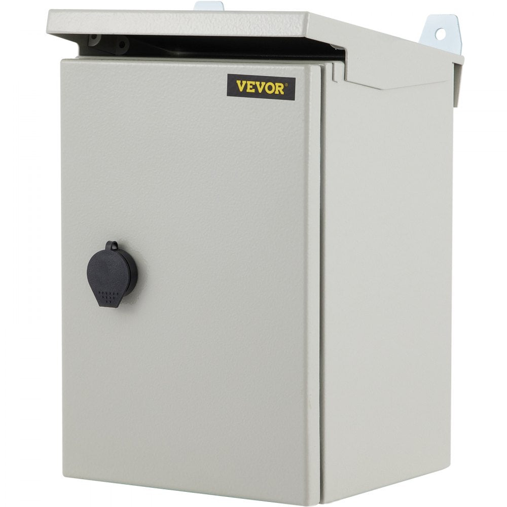 ST3220 - 12x8x8 Carbon Steel Electrical Enclosure with Rain Hood