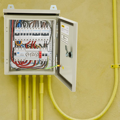 ST32515 - NEMA 4 Carbon Steel Enclosure, 12x10x6, Waterproof & Dustproof