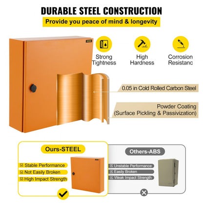 ST5515 - 20" Durable Carbon Steel Electrical Enclosure with Rain Hood