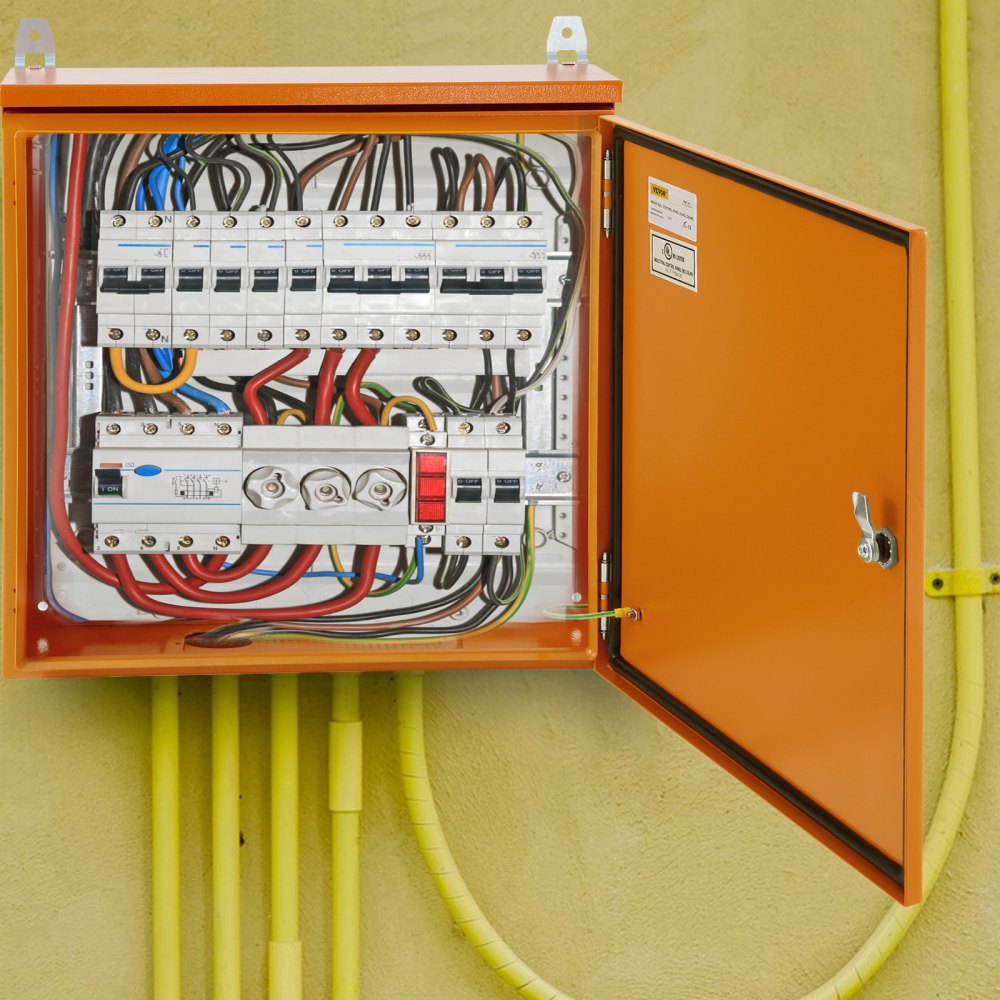 ST5515 - 20" Durable Carbon Steel Electrical Enclosure with Rain Hood