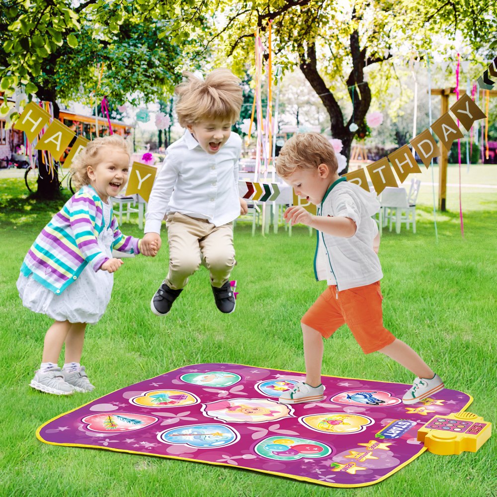 YQ3309 - Durable Dance Pad for Kids with 3 Modes & Non-Slip Surface