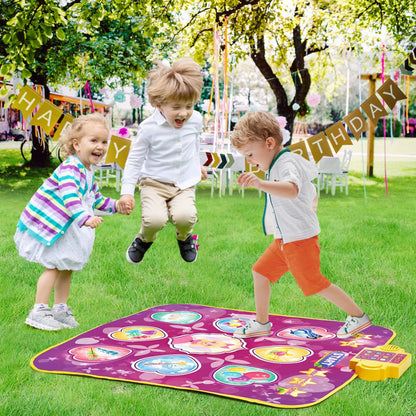 YQ3309 - Durable Dance Pad for Kids with 3 Modes & Non-Slip Surface