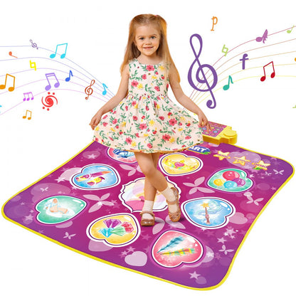 YQ3309 - Durable Dance Pad for Kids with 3 Modes & Non-Slip Surface