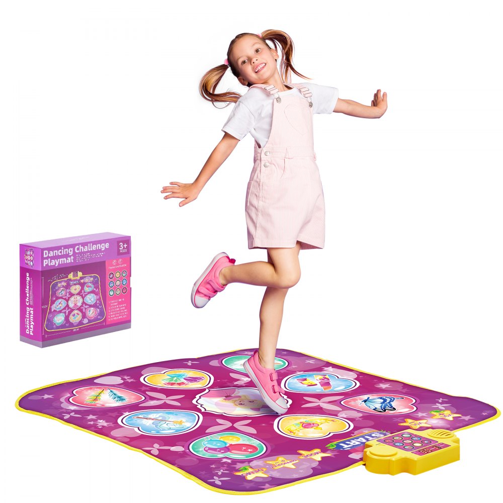YQ3309 - Durable Dance Pad for Kids with 3 Modes & Non-Slip Surface