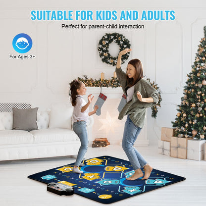 YQ3324 - Portable Kids Dance Mat with 8 Songs & 2 Player Modes