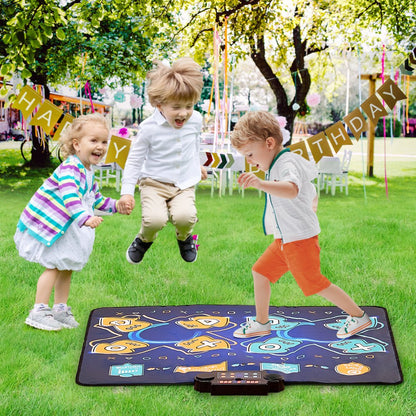 YQ3324 - Portable Kids Dance Mat with 8 Songs & 2 Player Modes