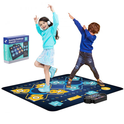 YQ3324 - Portable Kids Dance Mat with 8 Songs & 2 Player Modes