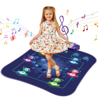 YQ3340 - Fun VEVOR Kids Dance Mat with 5 Modes and LED Arrows