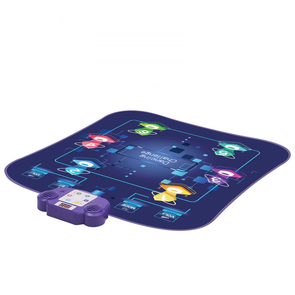 YQ3340 - Fun VEVOR Kids Dance Mat with 5 Modes and LED Arrows