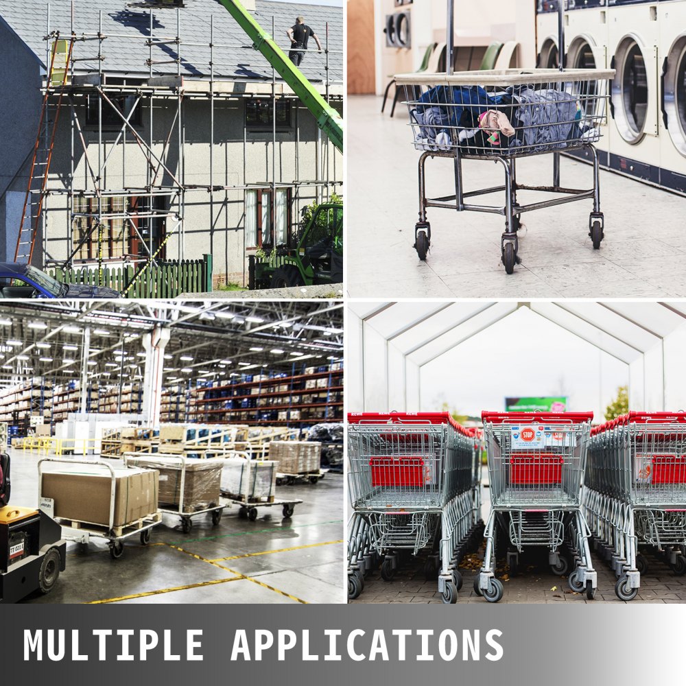 010252244362 - Heavy Duty 8" Scaffolding Casters for 4400 lbs Capacity