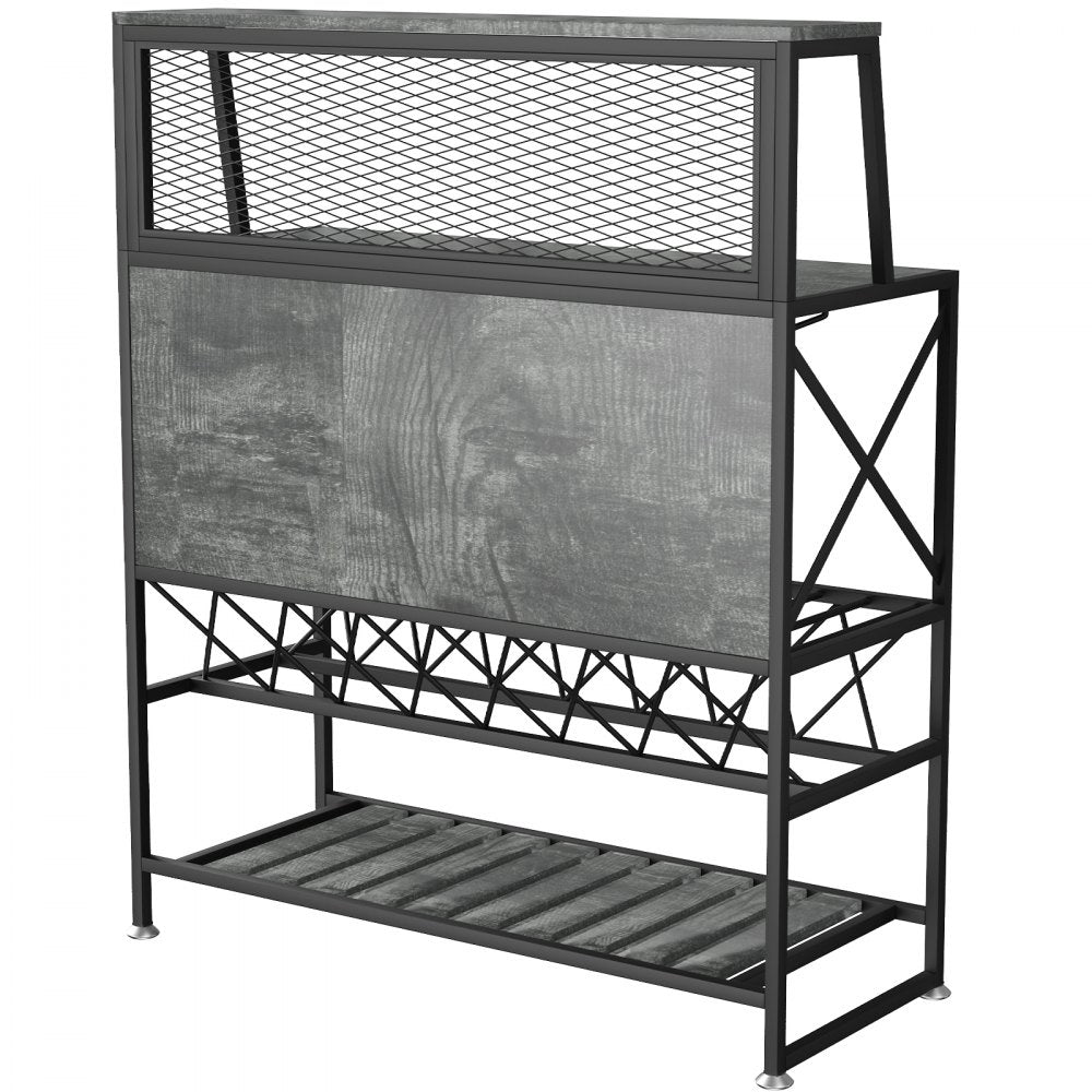 J-02 - Industrial Wine Rack for 12 Bottles with Adjustable Feet