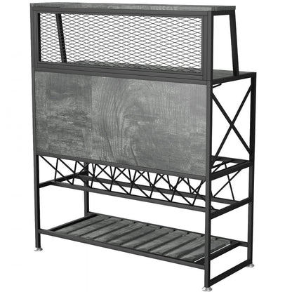 J-02 - Industrial Wine Rack for 12 Bottles with Adjustable Feet