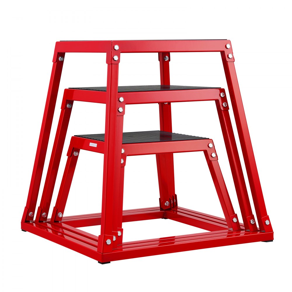 SS-R-12-18-24 - Durable Plyometric Jump Box Set for Home Gym Training