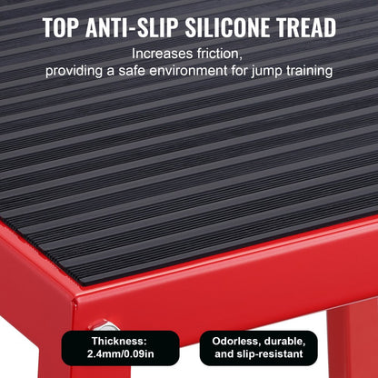 SS-R-12 - Durable 12" Plyometric Jump Box for Safe Training Sessions