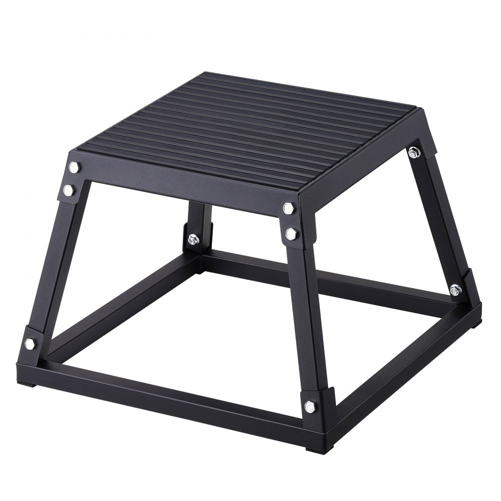 SS-B-12 - 12-Inch Steel Plyometric Jump Box for Safe Workouts