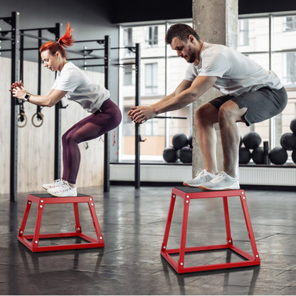 SS-R-18 - Durable 18-Inch Plyometric Jump Box for Safe Workouts