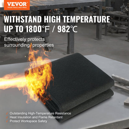 XU-2303 - 27" Carbon Felt Welding Blanket, Heat Resistant to 1800°F