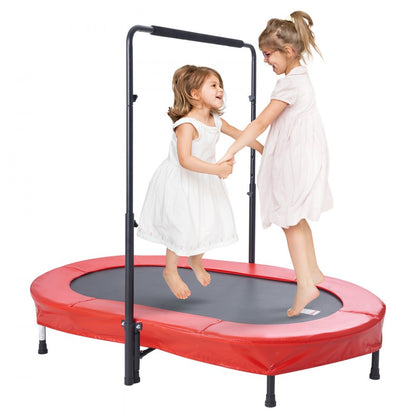TX-B6399-36in - Adjustable Height Mini Trampoline for Kids 3-12 Years