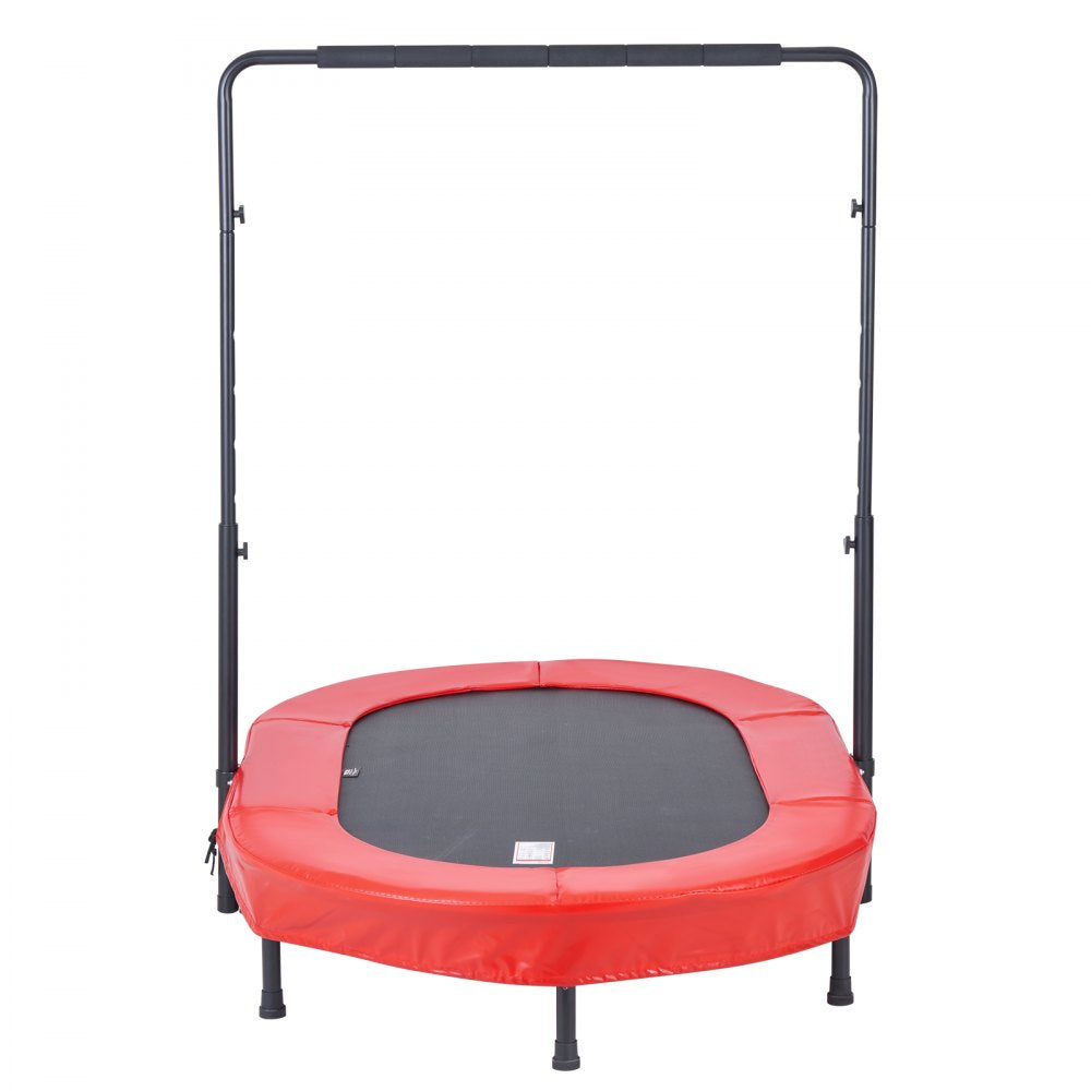 TX-B6399-36in - Adjustable Height Mini Trampoline for Kids 3-12 Years