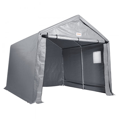 010779786360 - 10x10ft Durable Outdoor Storage Tent with Ventilation