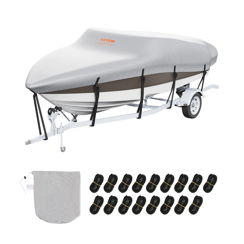 SXYTYCZ23-24 - 23-24' Waterproof Heavy-Duty Boat Cover for Year-Round Protection