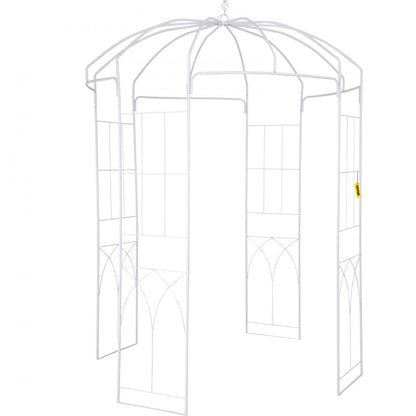 TYGM-8900 - Elegant 9' Birdcage Arbor for Garden and Climbing Plants