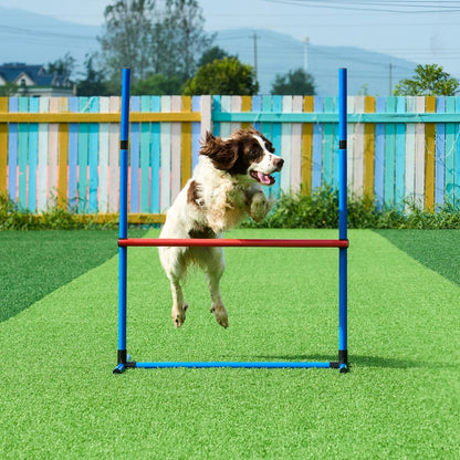 HC-ZAG08 - Upgraded Dog Agility Training Set for Hurdles and Jumps