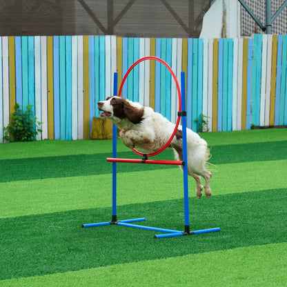 HC-ZAG08 - Upgraded Dog Agility Training Set with Tunnel & Hurdles