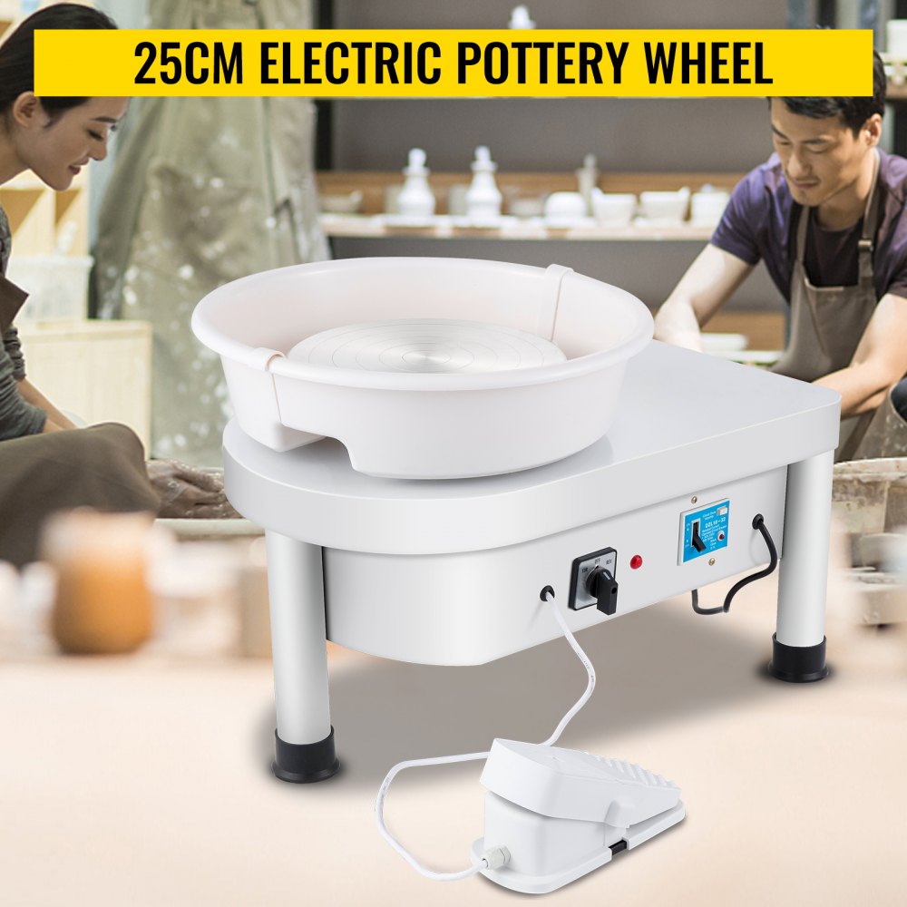 25cm Pottery Wheel - Compact Electric Wheel for Educational Use